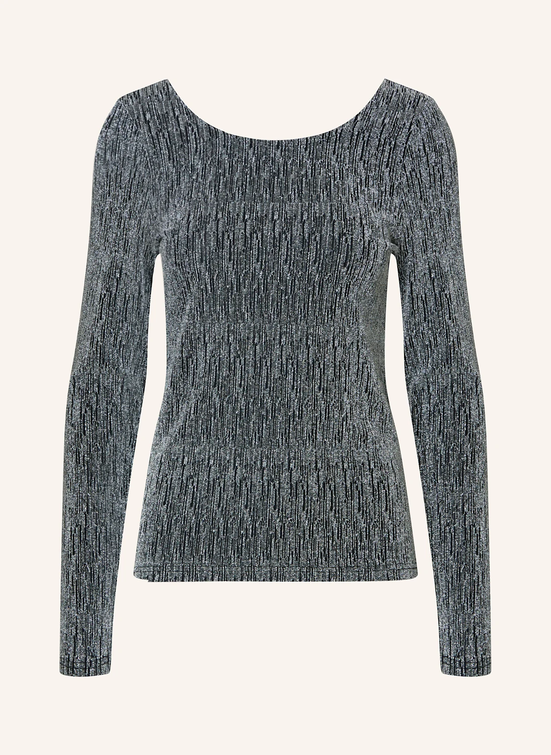 SELECTED Longsleeve mit Glitzergarn