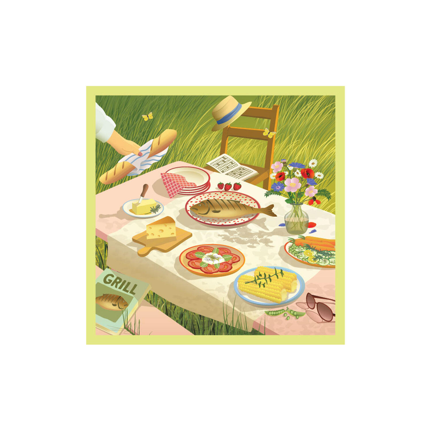 Summer Table & Me puslespil 500 brikker