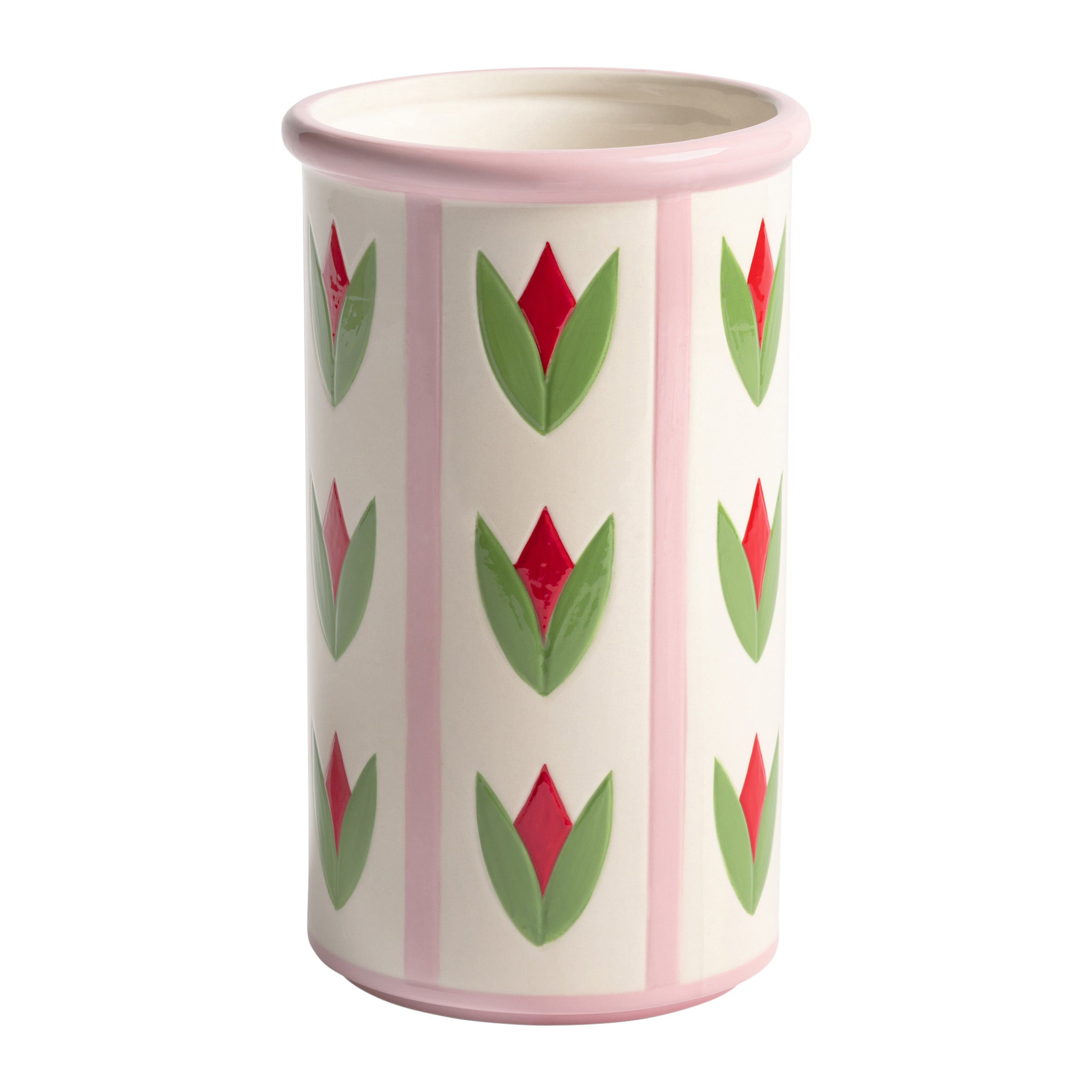 &k amsterdam Patch Vaas - Tulip