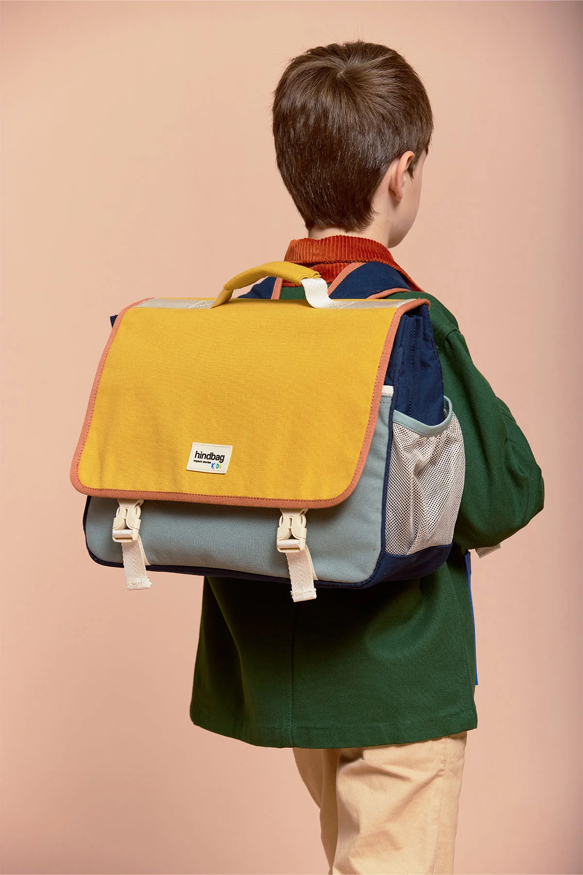 Cartable Léo Tricolore Safran