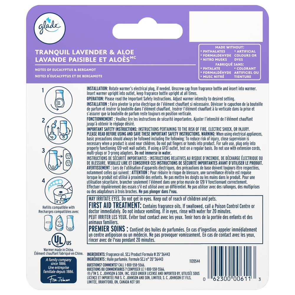Glade PlugIns Scented Oil Starter Kit
