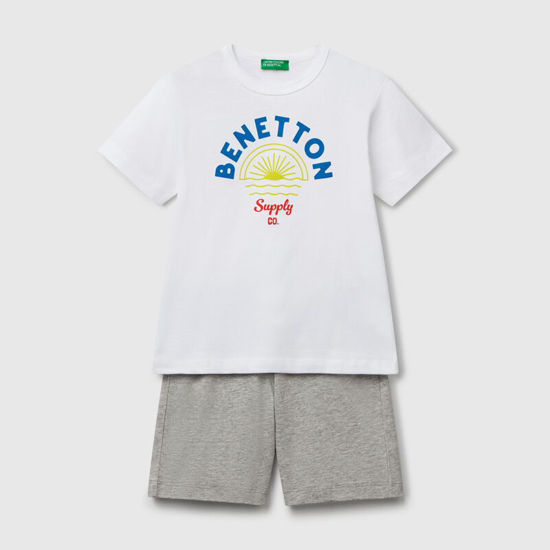 SET T-SHIRT+SHORTS
