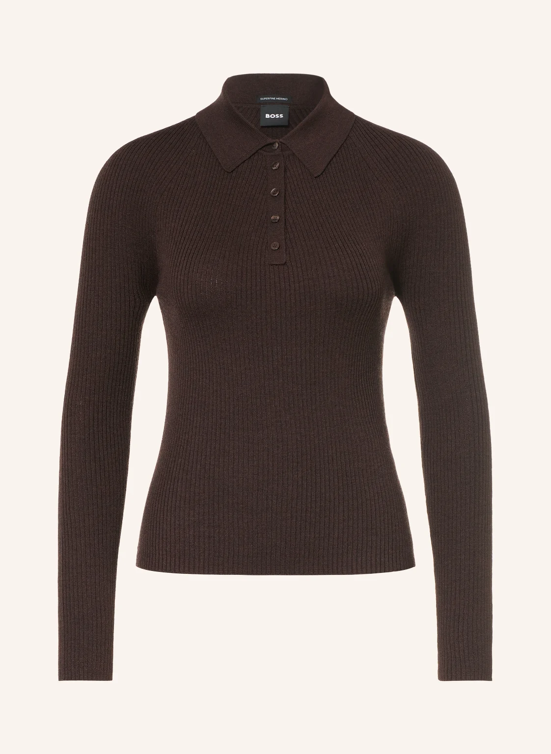 BOSS Strick-Poloshirt FAELINA