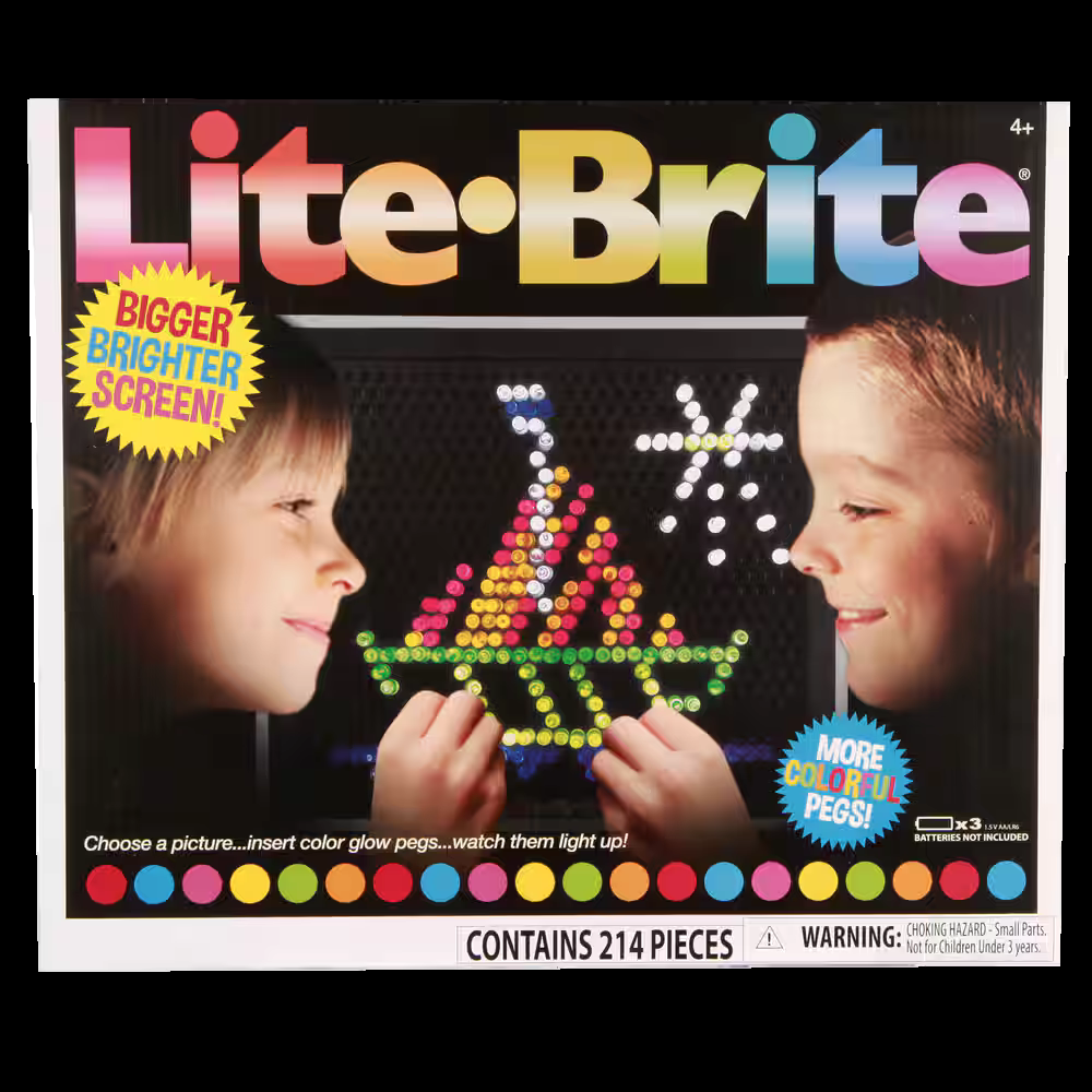 Lite-Bright Ultimate Classic Retro Magic Screen Toy For Kids, Ages 4+