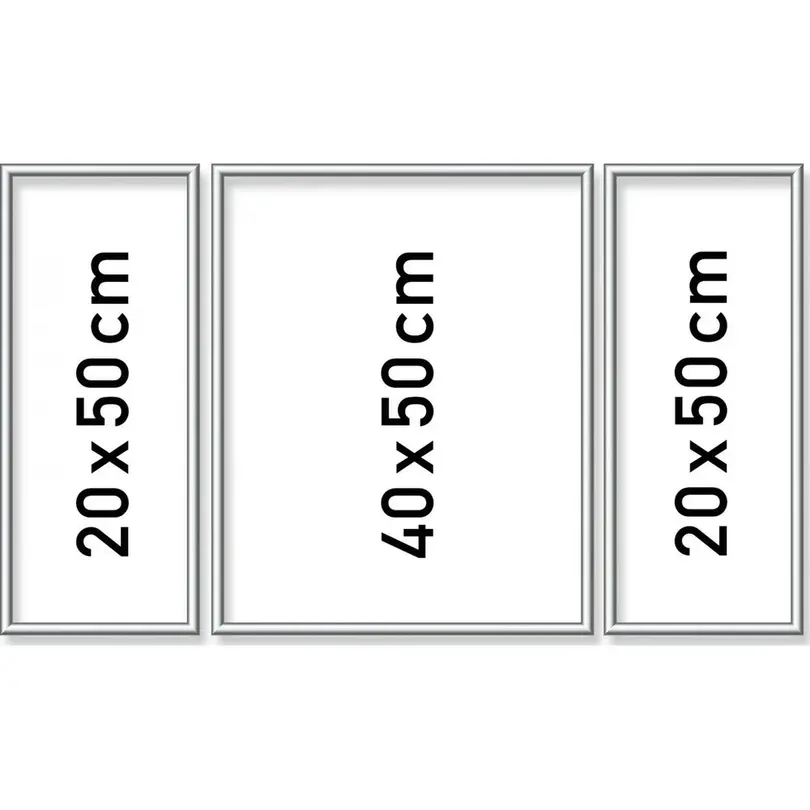 Bilderrahmen 3er-Set Triptychon