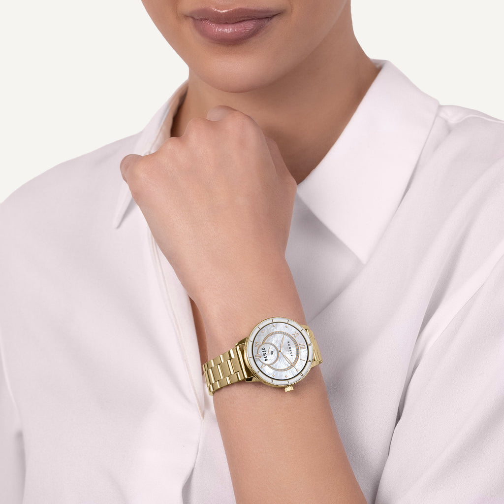 Series 57 - Smart Watch With Gold Bracelet