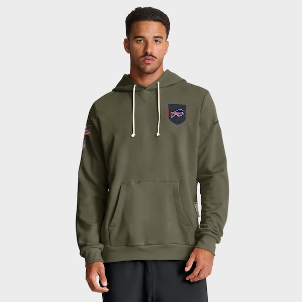Buffalo Bills Nike 2025 Salute to Service Sideline Standard Issue Dri-FIT Hoodie - Olive