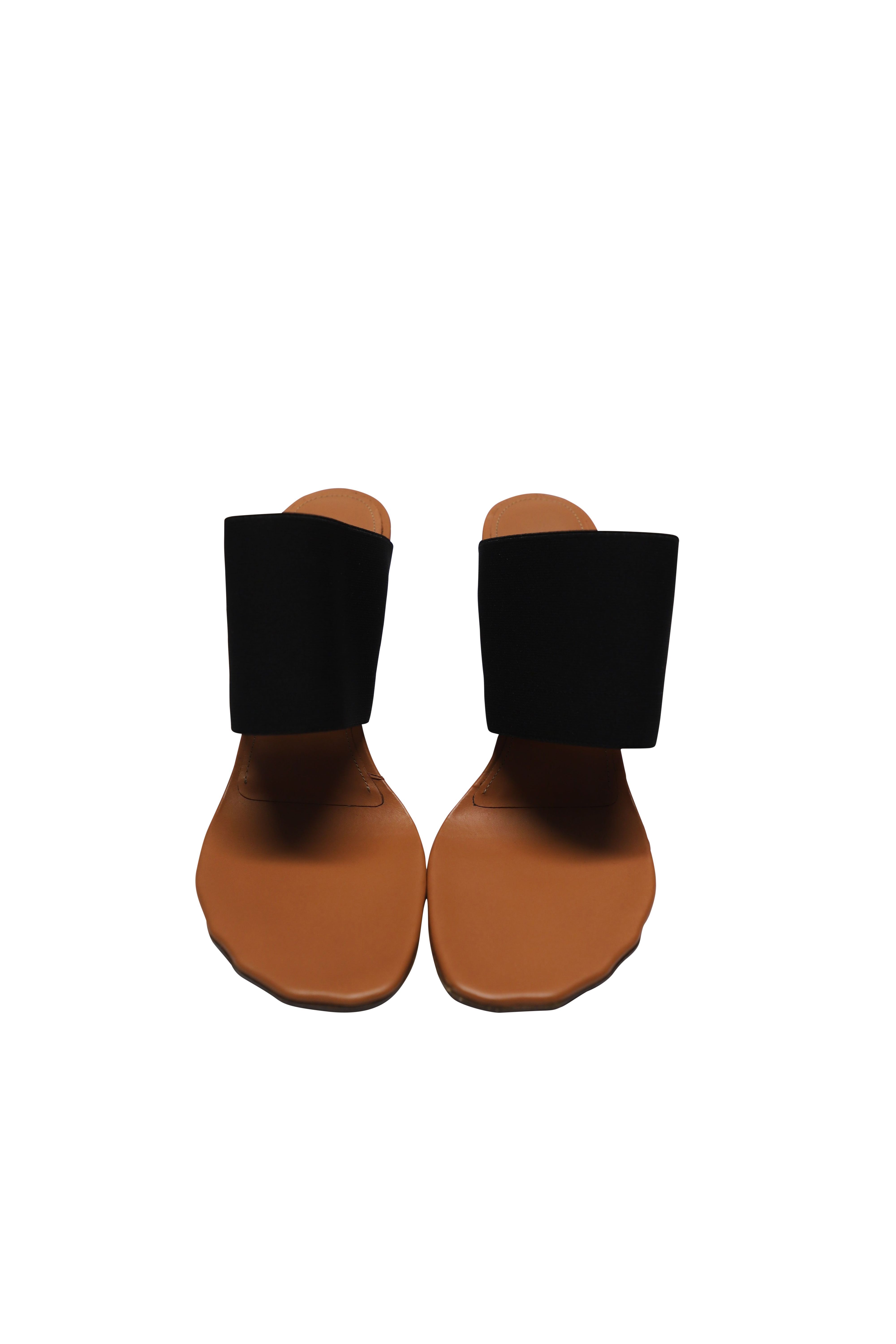 Vetements Preloved Lighter-heel Mules in Black Stretch-canvas