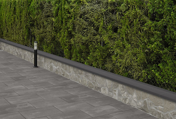 Couvre mur 2 pentes anthracite 27,5 x 50 cm