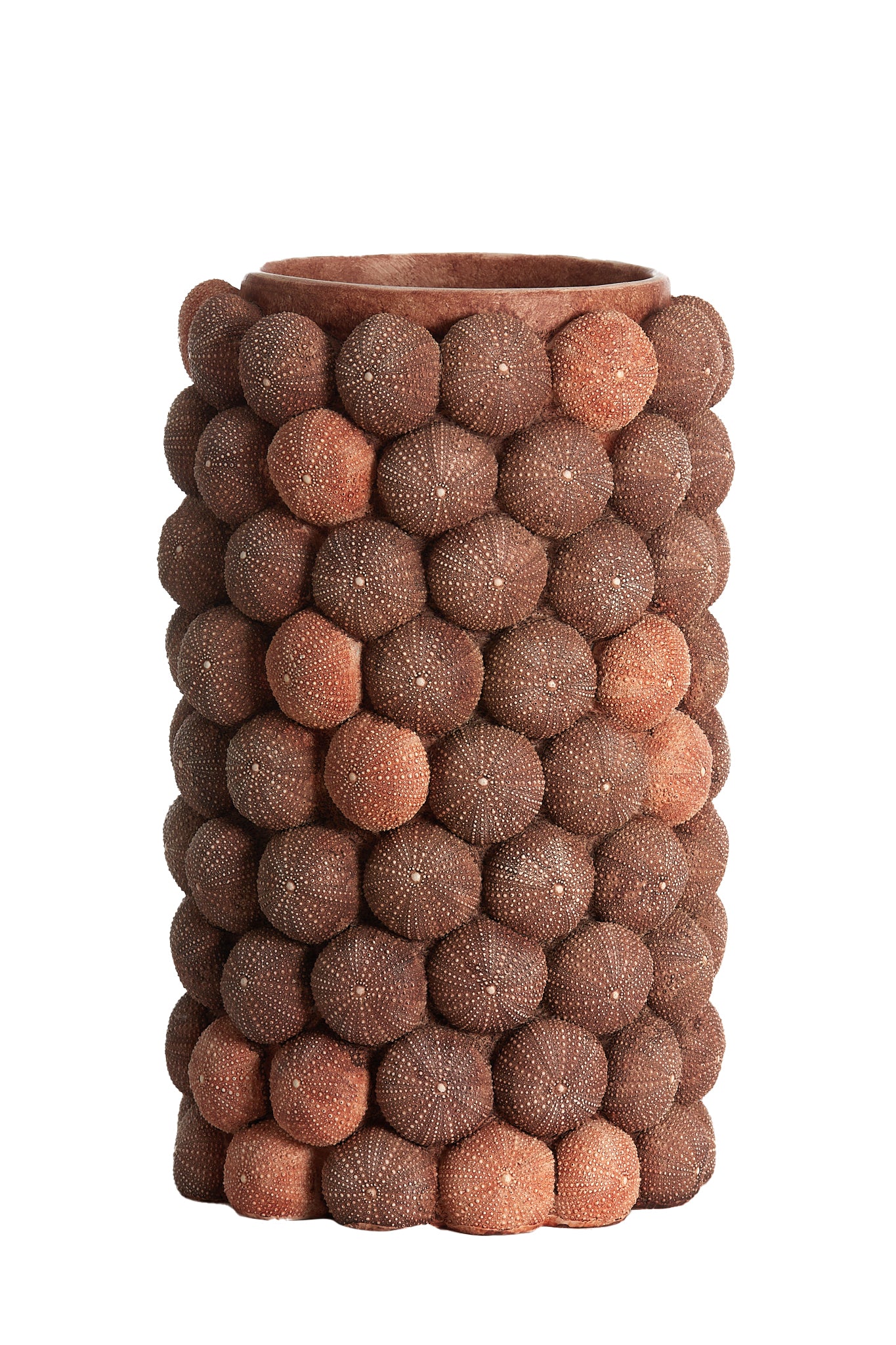 Light & Living vaas SEA URCHIN - Ø25x40cm - rood