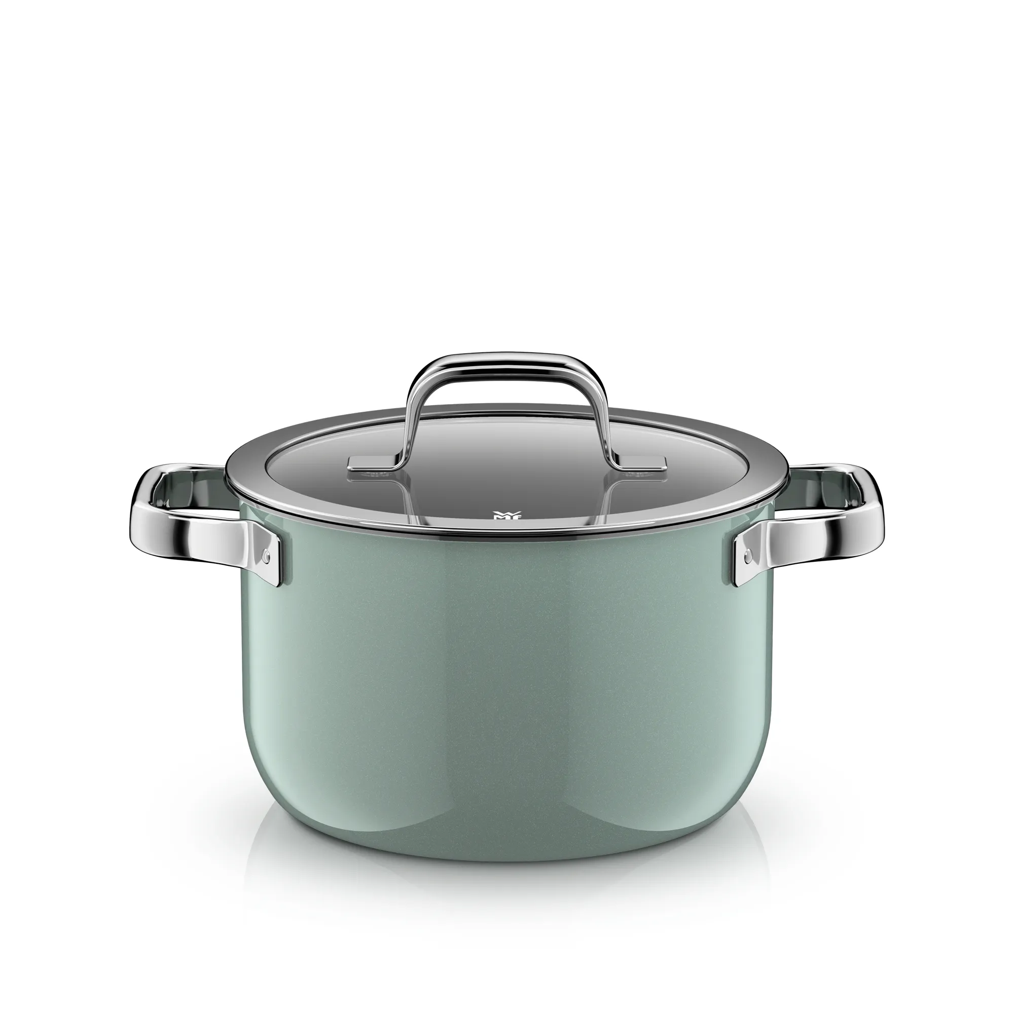 Fusiontec Mineral Pro, Soup Pot With Lid, 20 cm, Eucalyptus Haze