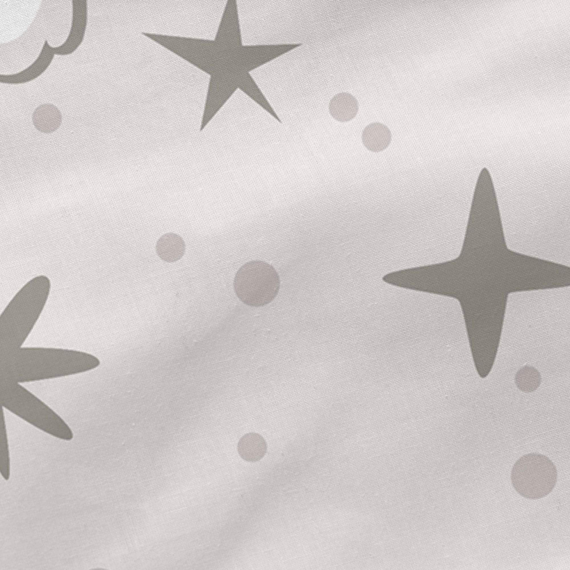 Baby koala Hoeslaken wieg Moshi Moshi, Veelkleurig, 100% katoen, de kw