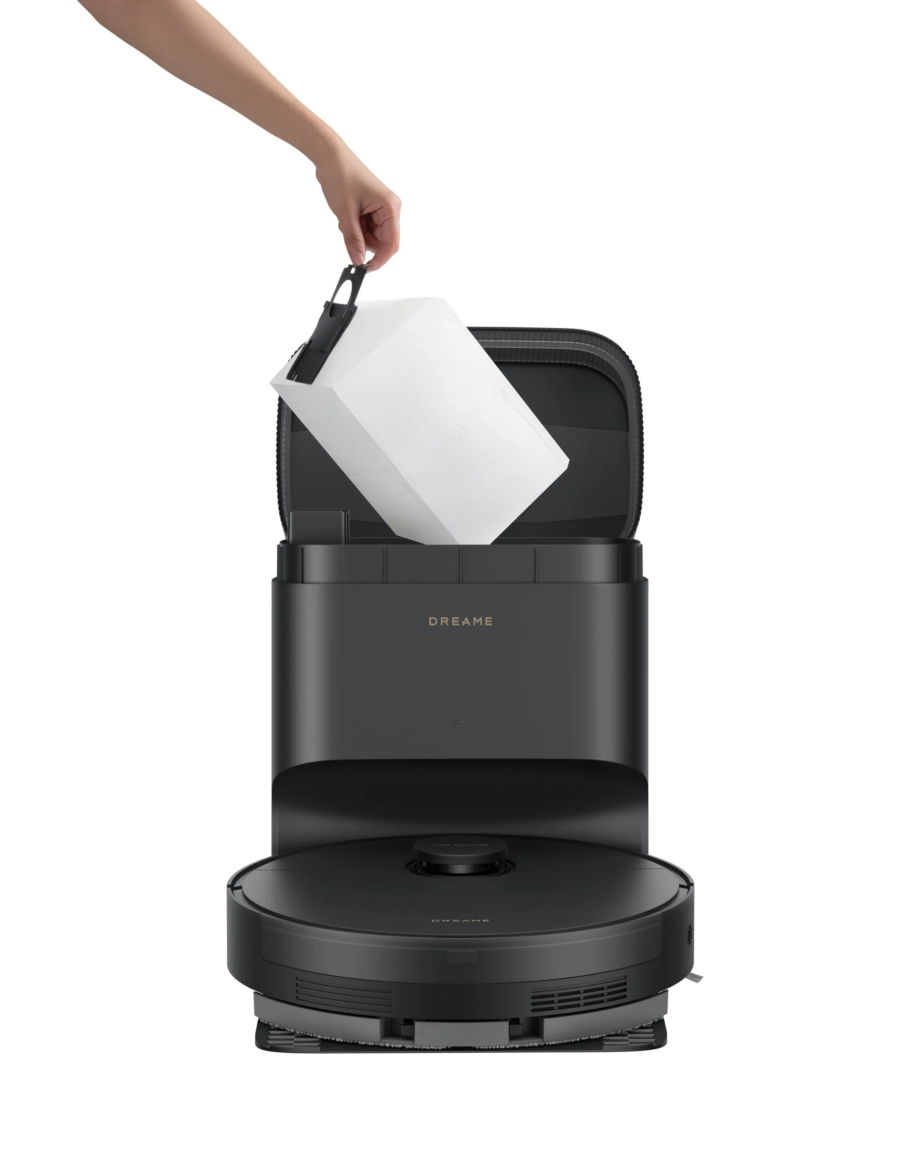 Dreame D20 Pro Plus Noir Robot Aspirateur Laveur
