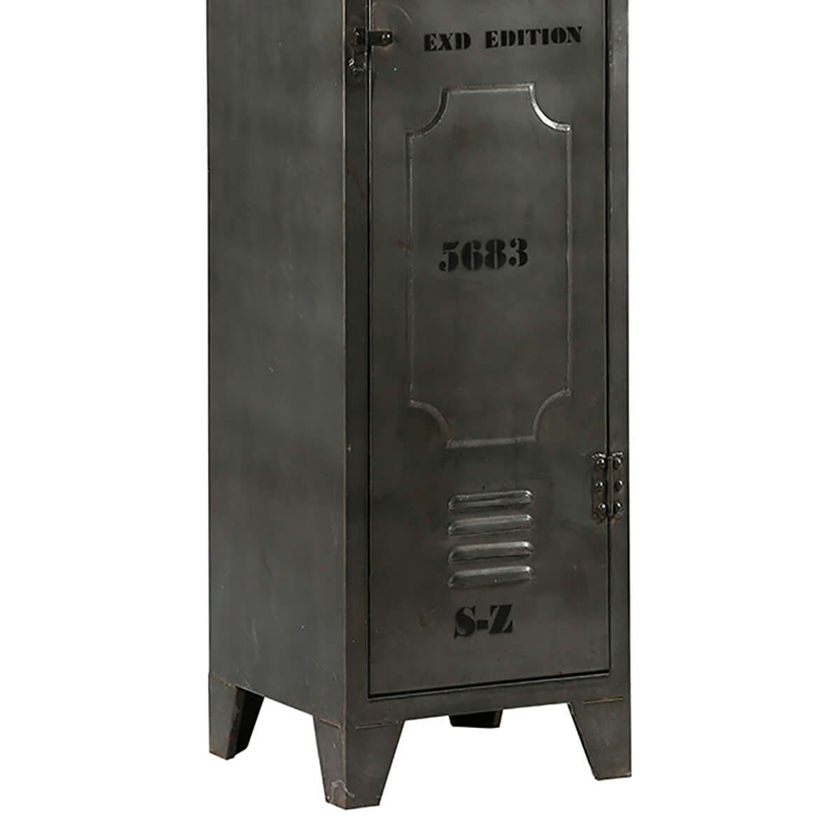 RUBEN - Casier  de rangement gris