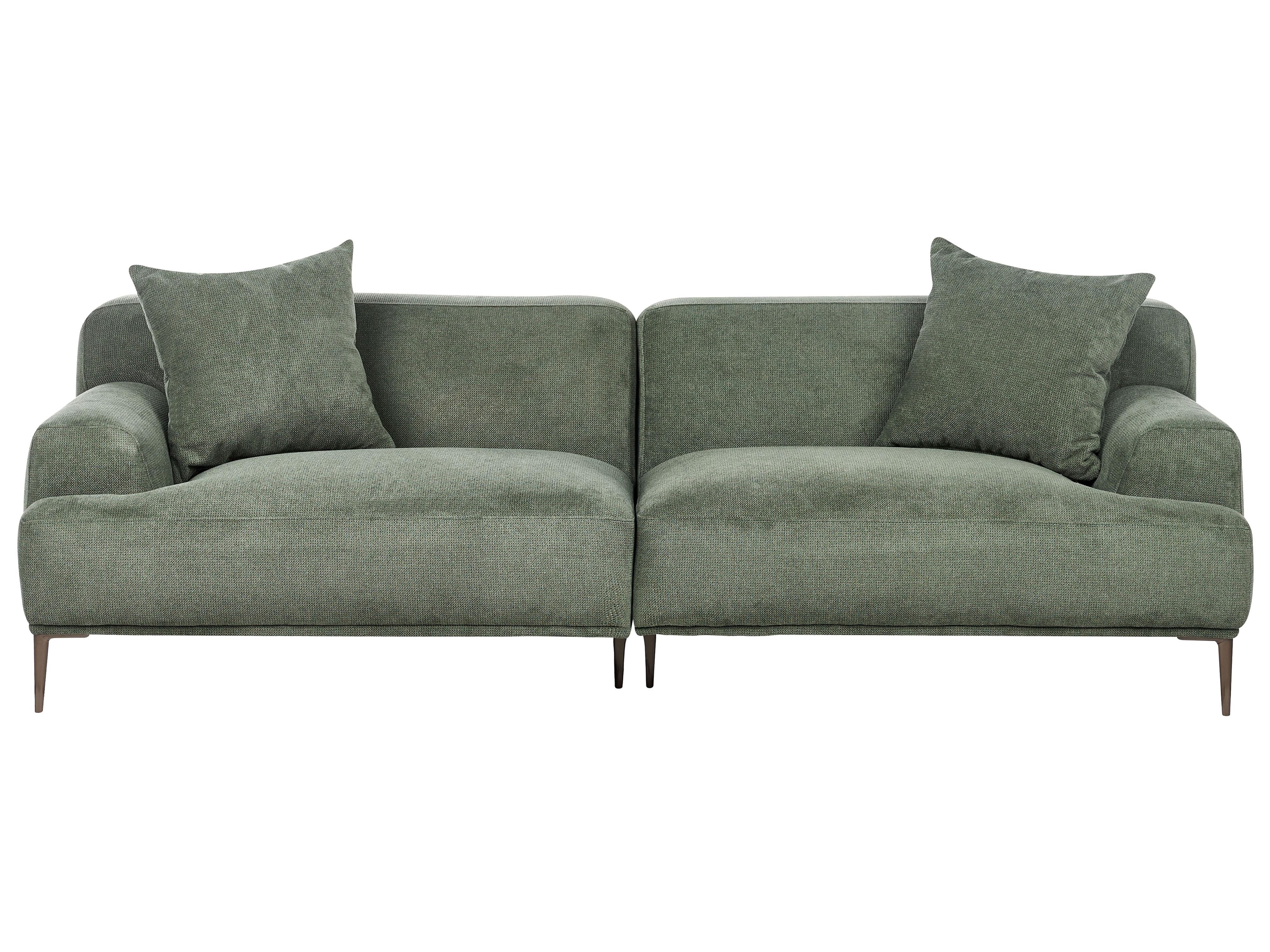 Sofa 3 Seater MATILA Fabric Green