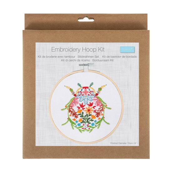 Trimits Bug Embroidery Hoop Kit