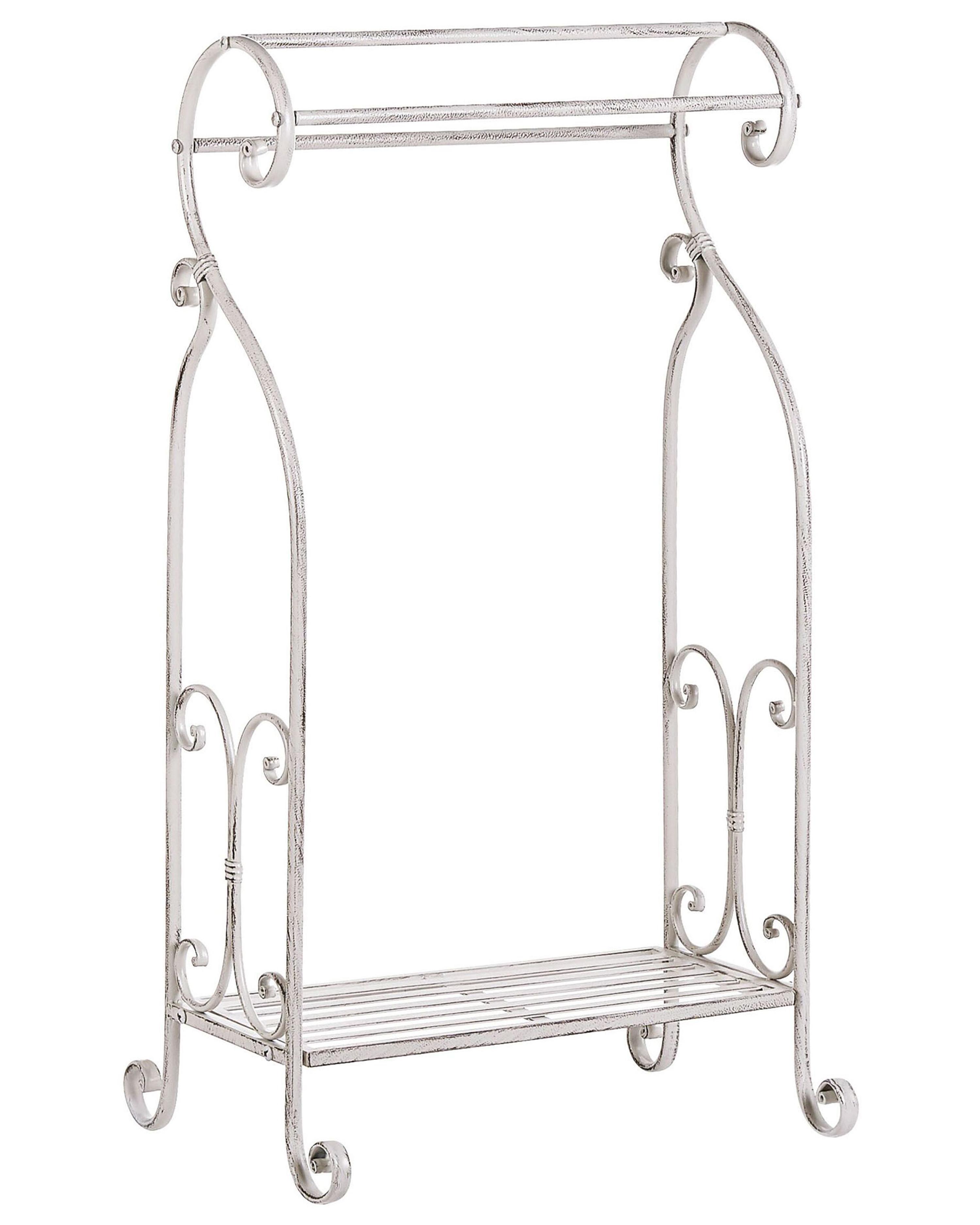 Towel Stand LINARES Metal White