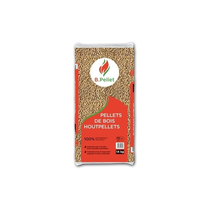 Sac de pellets résineux 14 kg B.PELLET