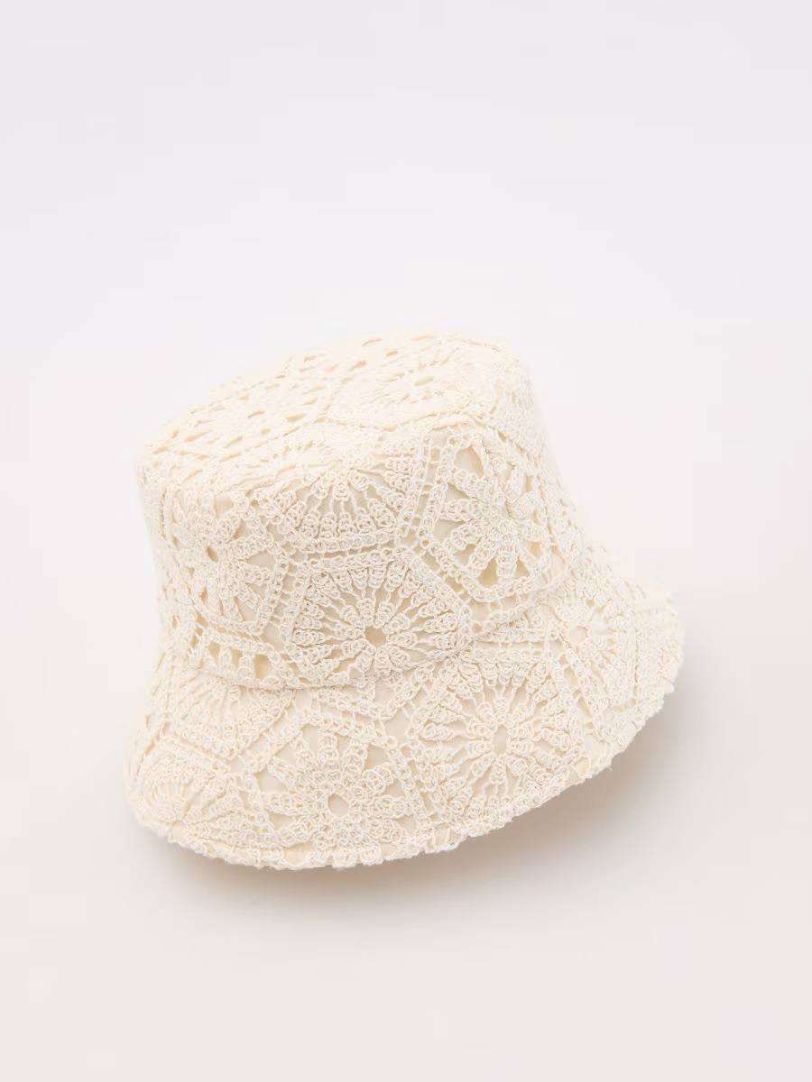Openwork Bucket Hat