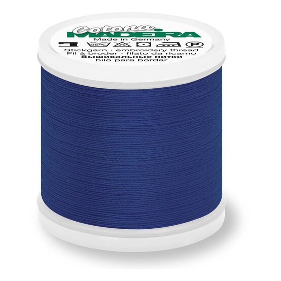 Madeira Dusty Navy Cotona 30 Thread 200m (573)