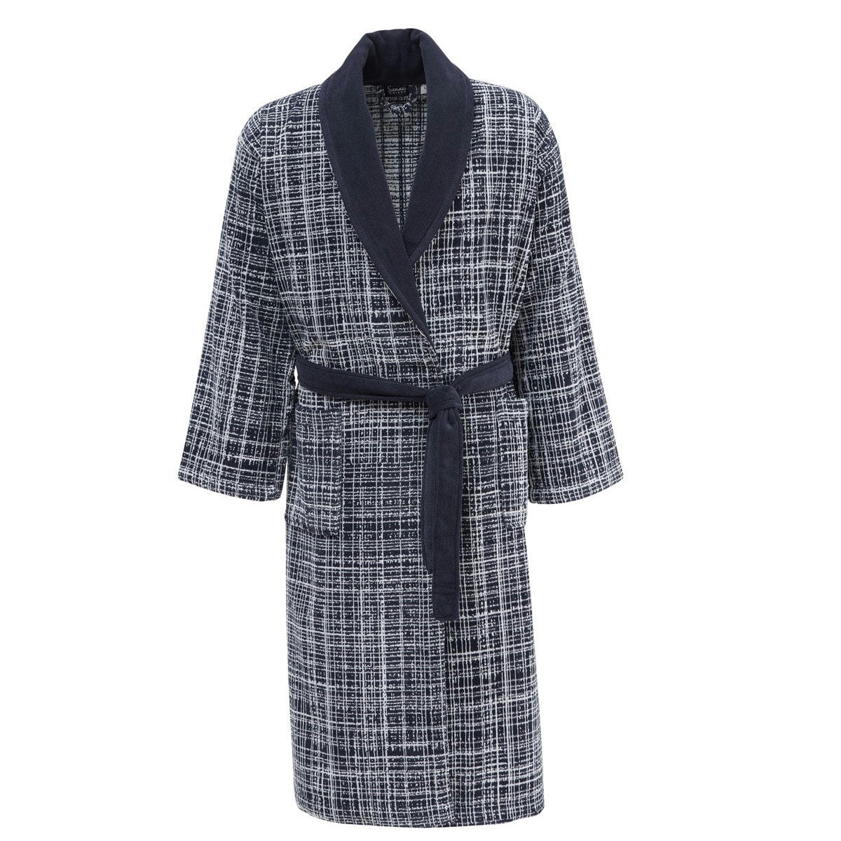 BORJOMI - Peignoir col châle velours 420 gr/m²   XXL