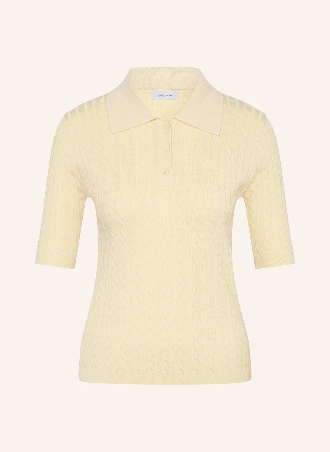 darling harbour Strick-Poloshirt