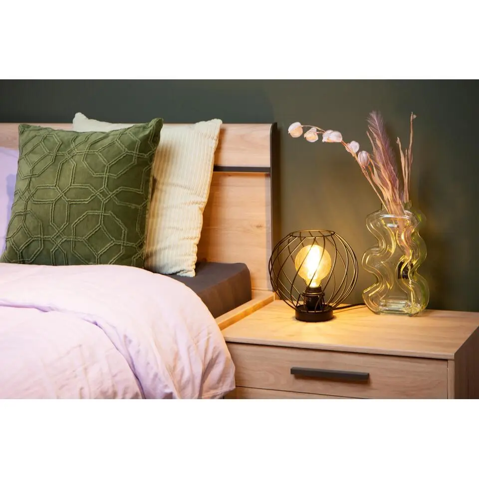 Lucide DANZA Tafellamp - Zwart