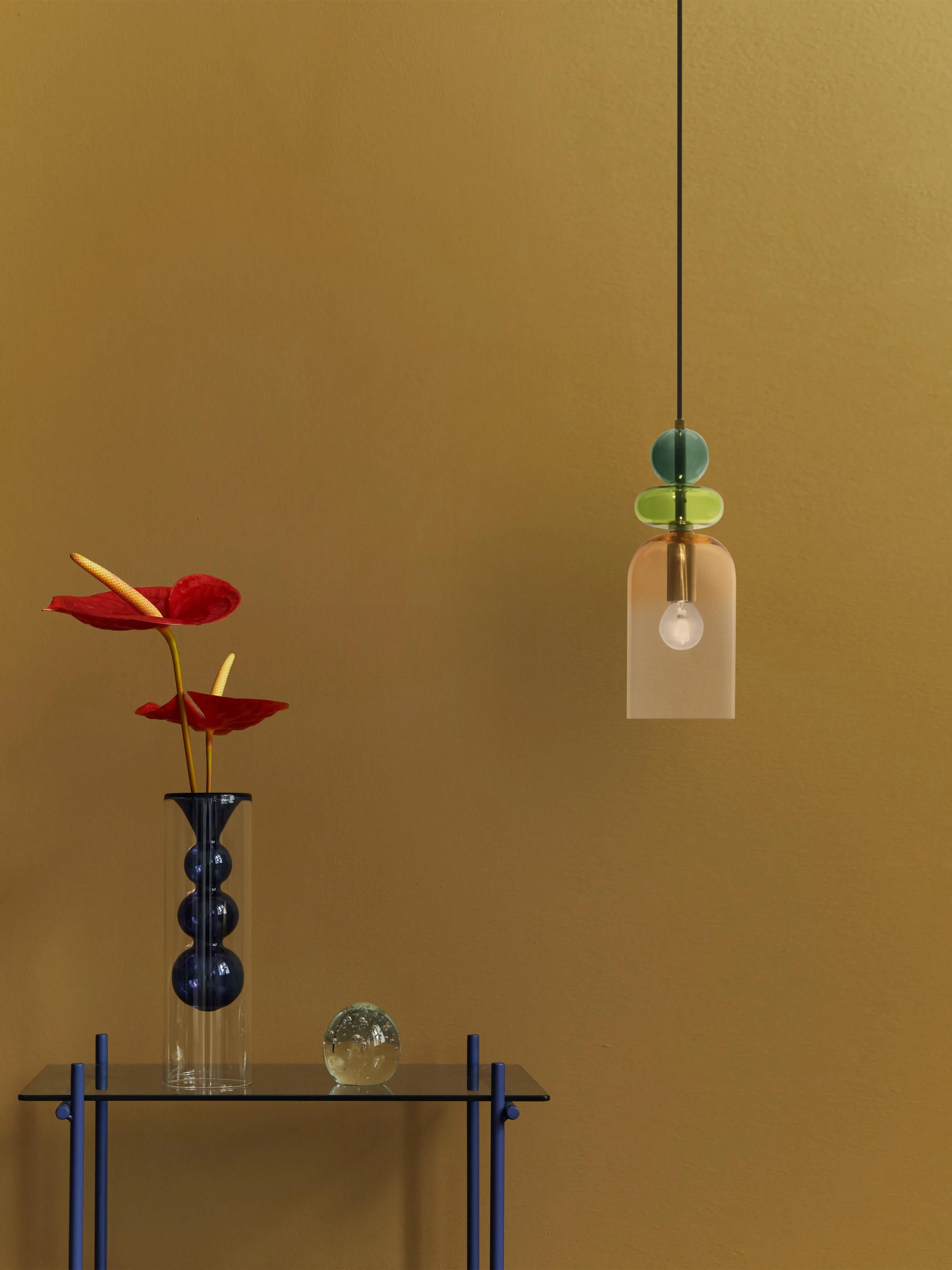 Kleine Pendelleuchte Murano