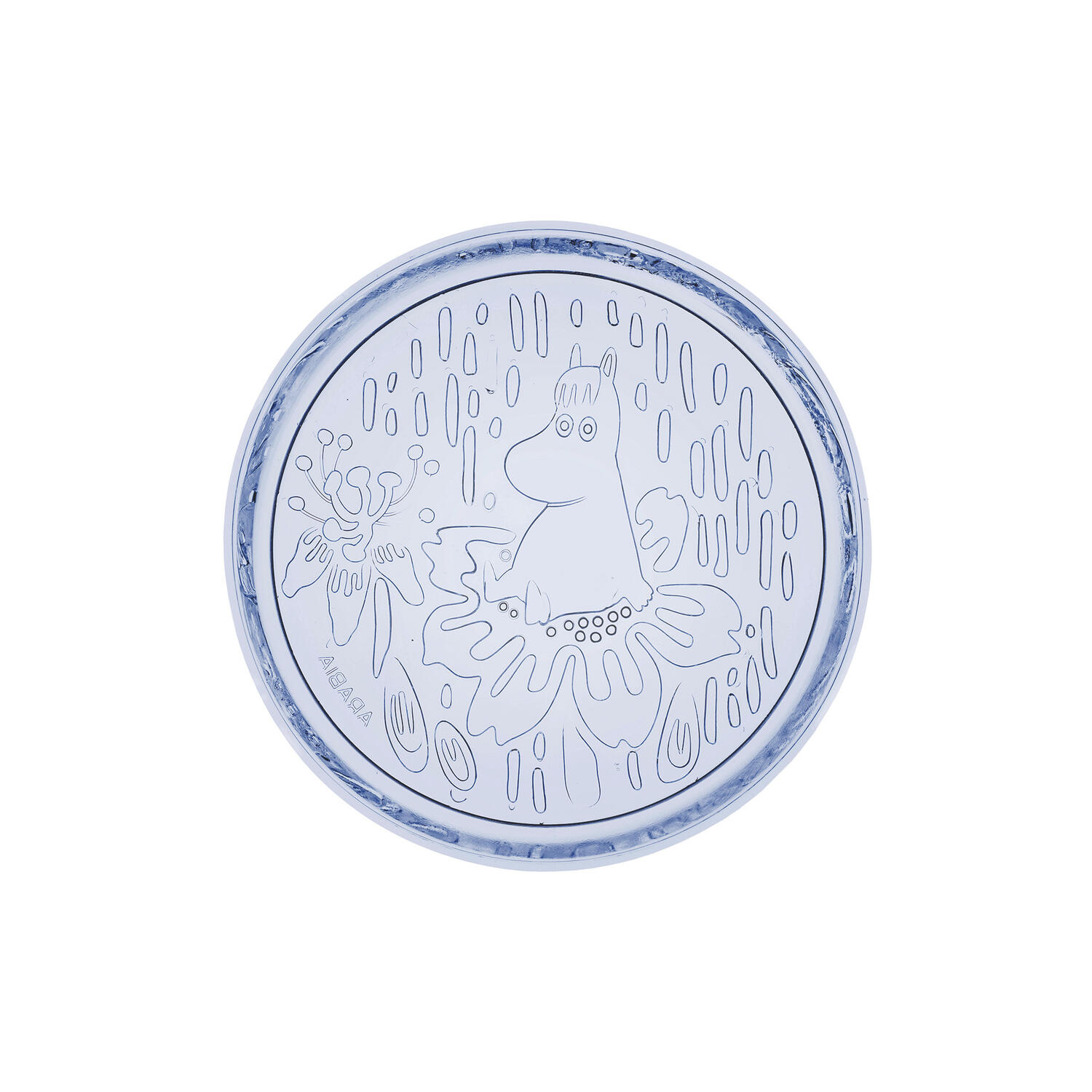 Mumi tallerken ø 15,5 cm, aqua