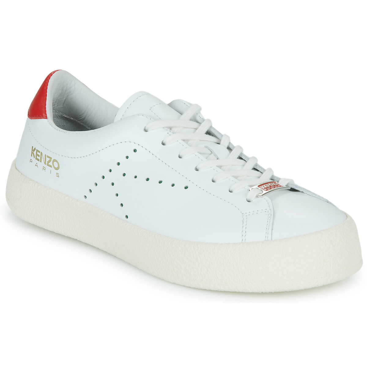 Kenzo - KENZOSWING LOW TOP SNEAKERS - White