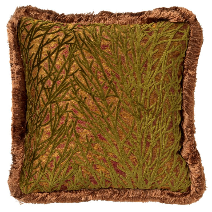 BRUCIE | sierkussen 45x45 cm | Calla Green | groen | Hoii | met duurzame kussenvulling
