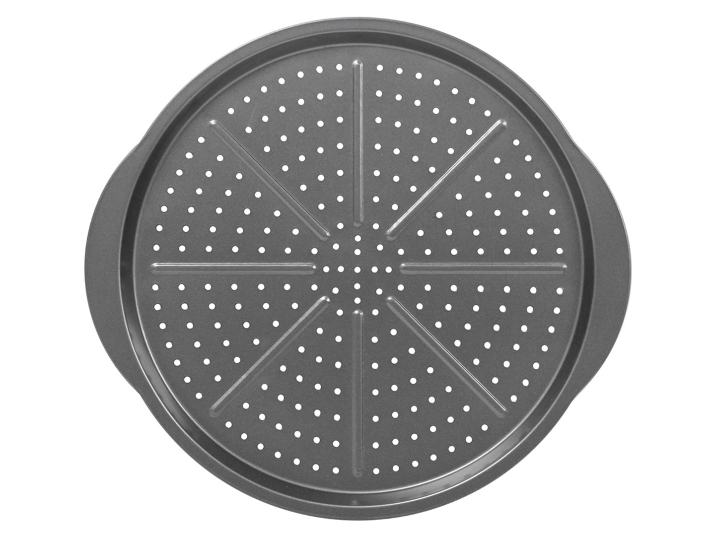 Forma do pizzy stalowa Lukrecja 35,5 cm
