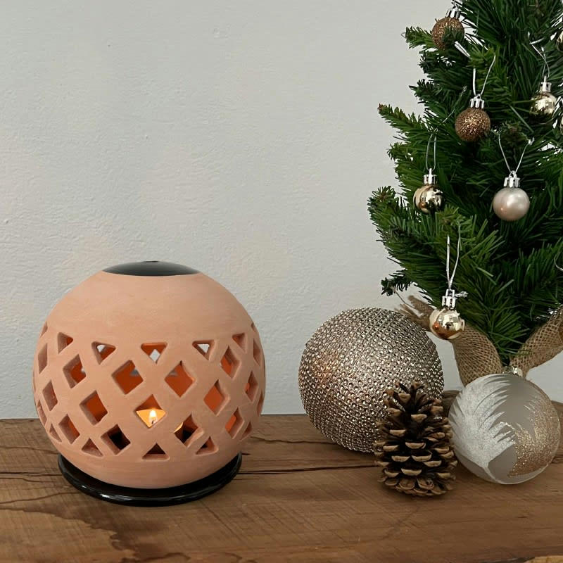 TERRE CUITE - PHOTOPHORE YAZO