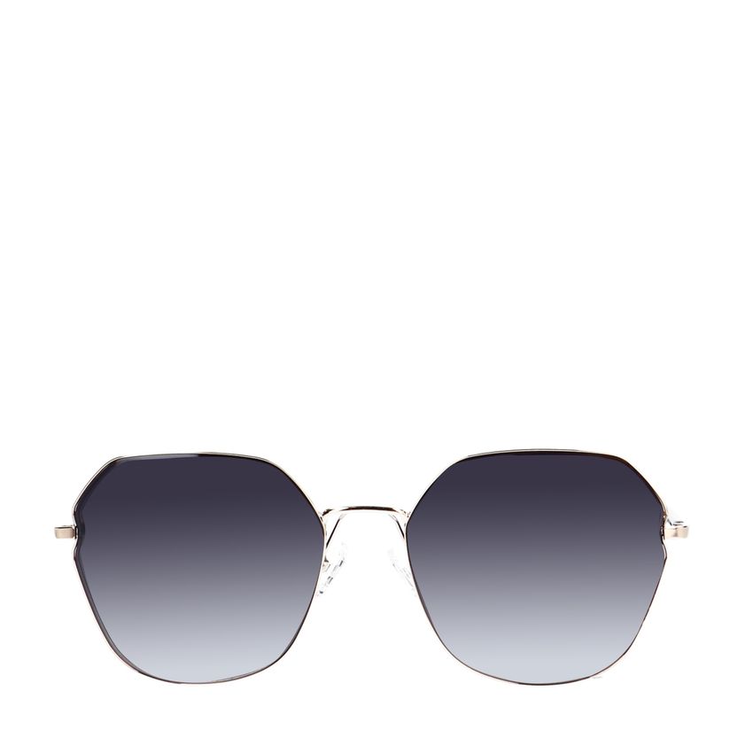 Manfield Zilverkleurige zonnebril