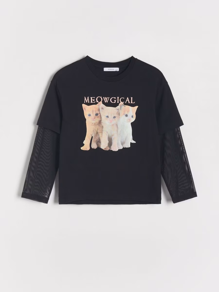 Long Sleeve T-Shirt With Print