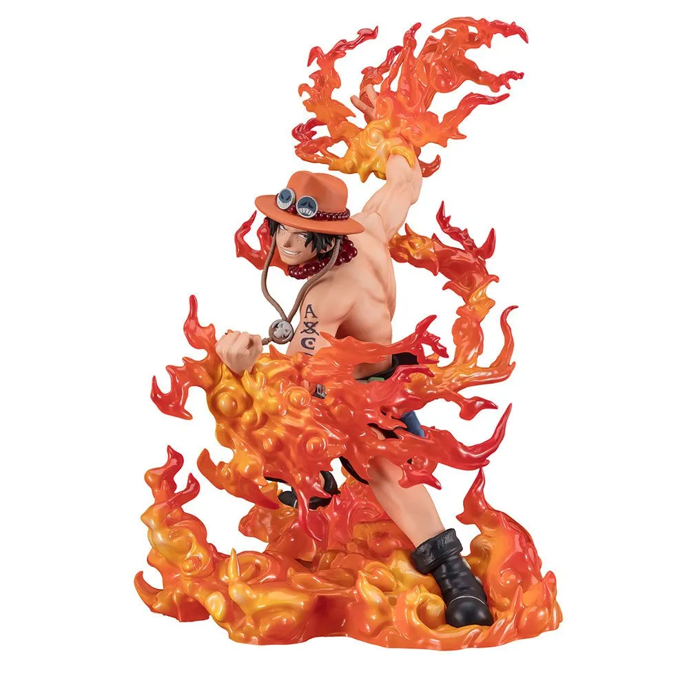 Tamashii Nations One piece Zero PVC Extra Battle Portgas D Ace Bounty Rush 5Th Anniversary Figure 17 cm
