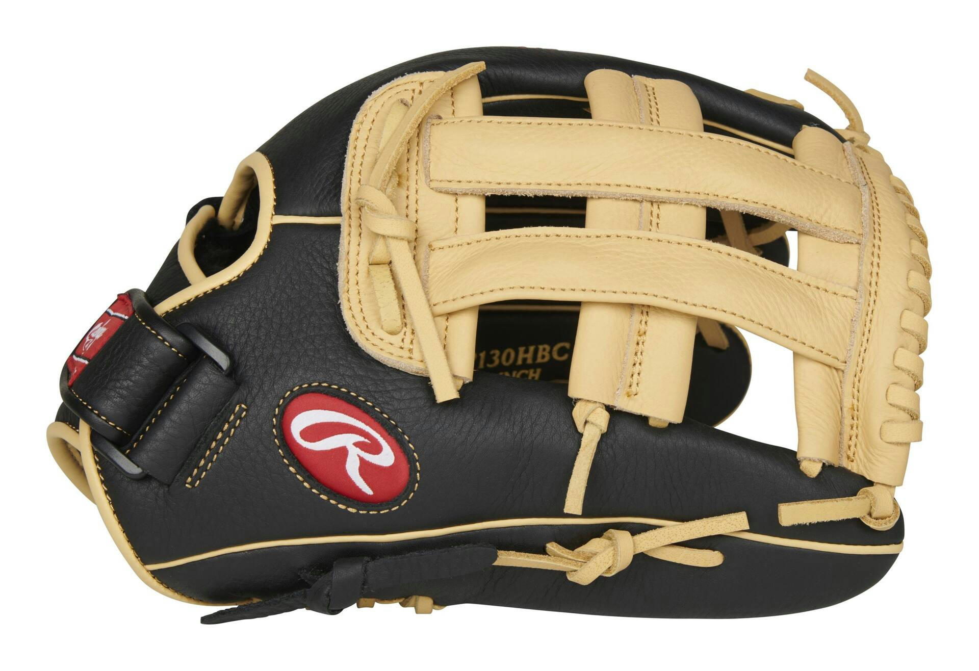 Rawlings Player Preferred Softball Glove, Regular, Black, 13-in