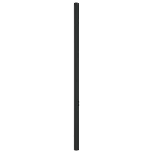 NNEVL Metal Headboard Black 90 cm