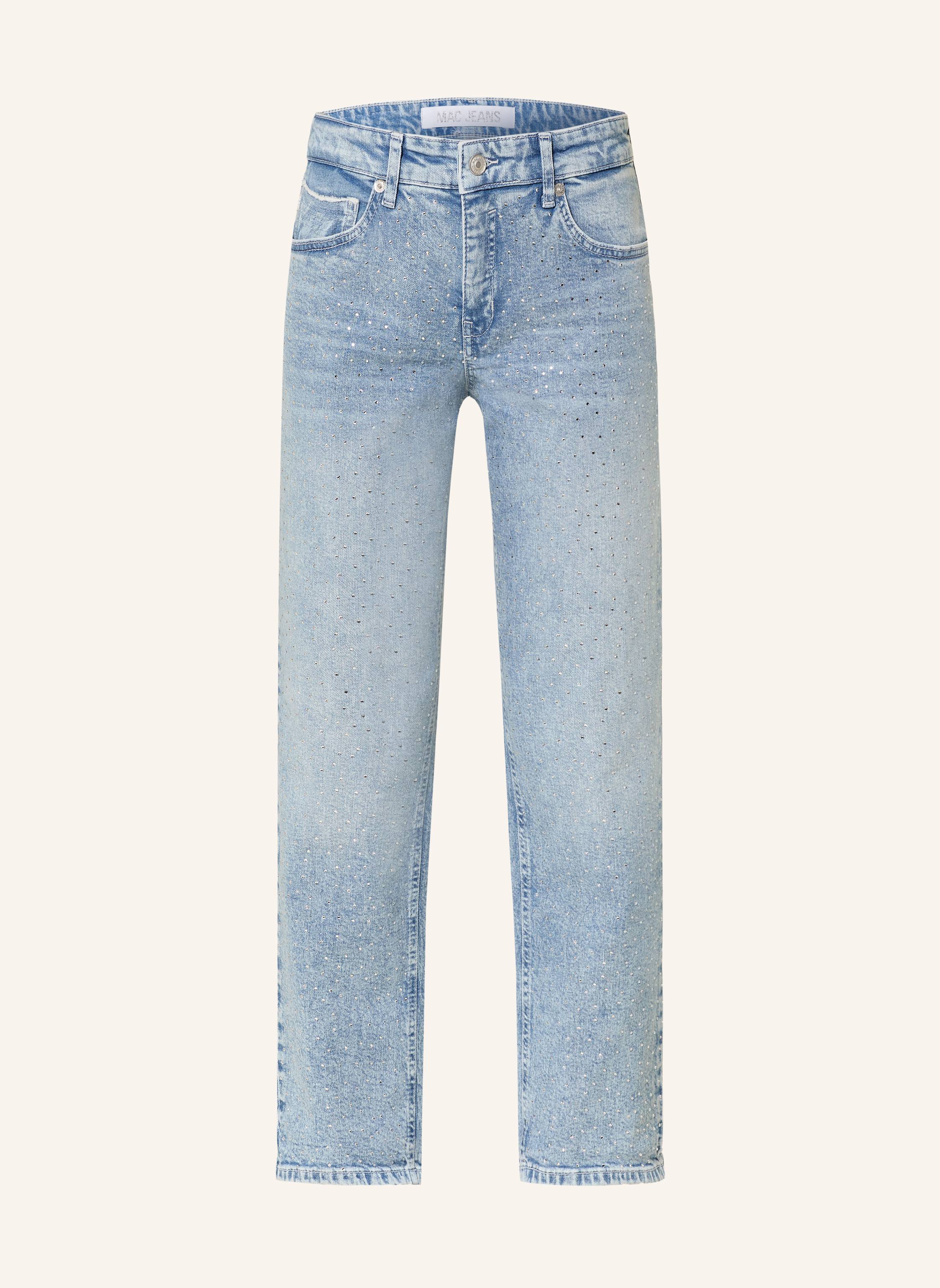 MAC Boyfriend Jeans STRAIGHT mit Schmucksteinen