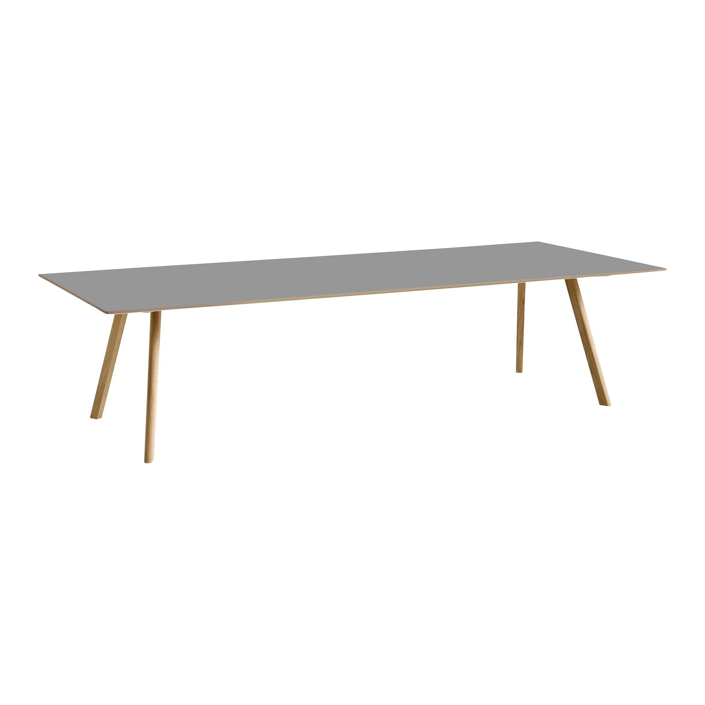 HAY CPH30 2.0 Eettafel - Eikenhout frame Grey linoleum