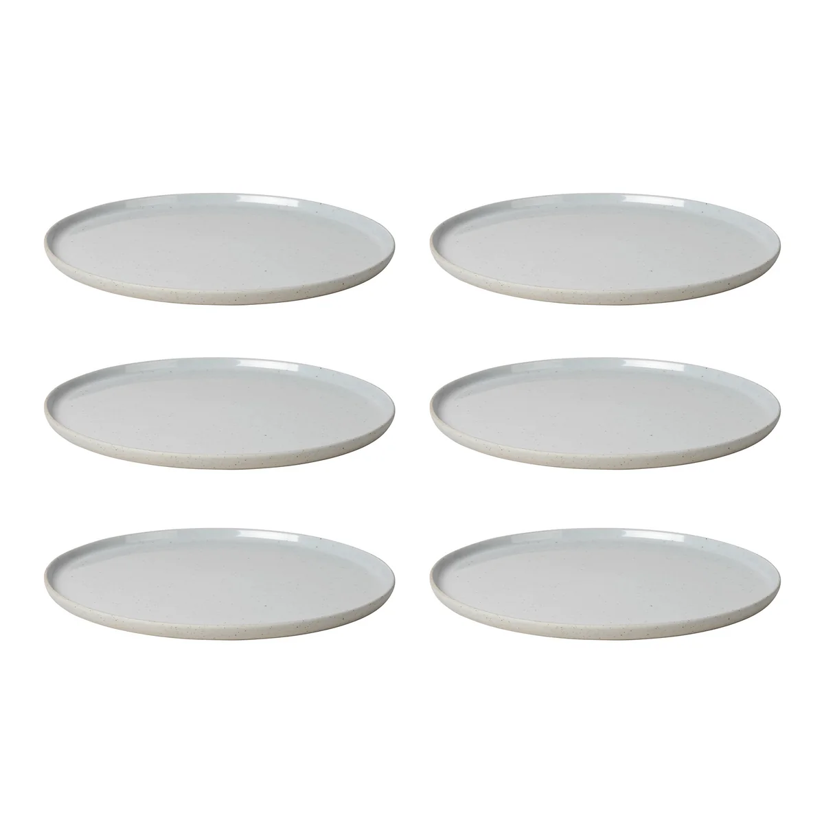 Blomus - Sablo Speiseteller, Ø 26 cm, beige (6er-Set)
