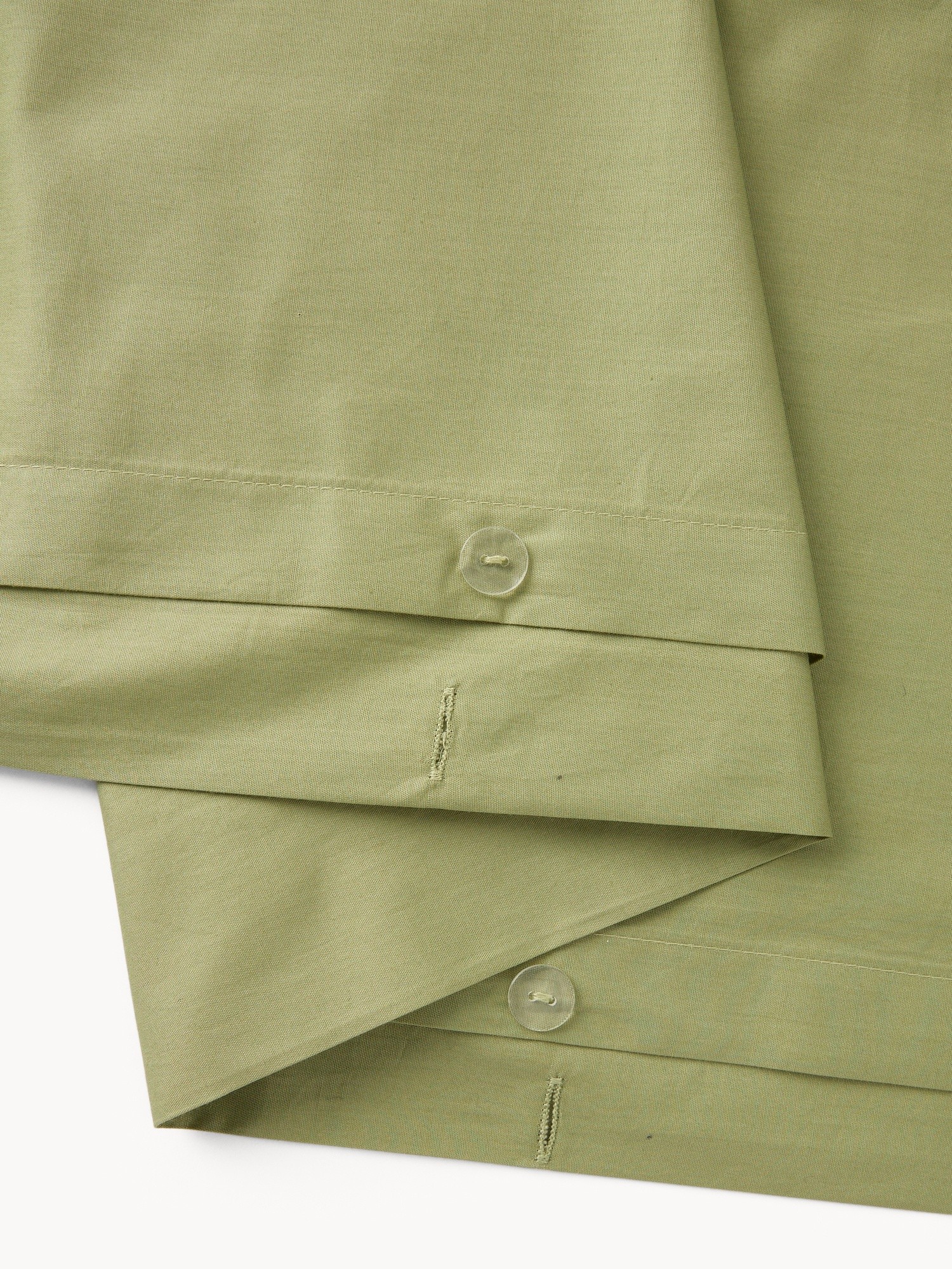 Parure copripiumino in cotone percalle tinta unita - Prezzo di lancio