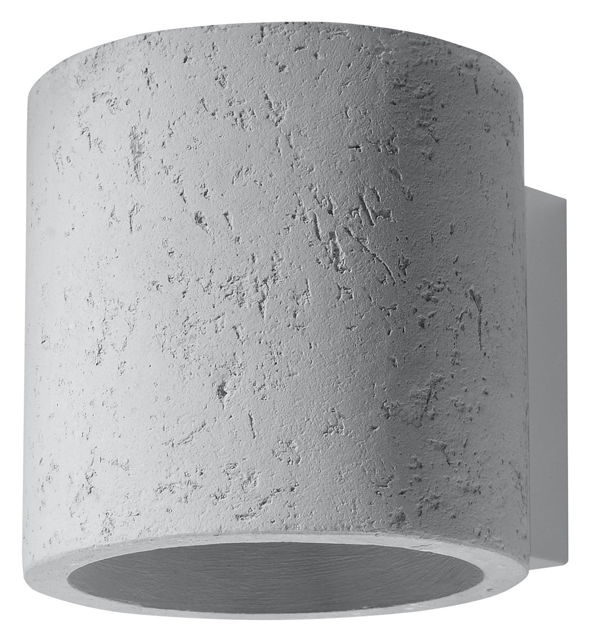 Sollux wandlamp Orbis - 1 lichts - 12 x 10  cm - grijs