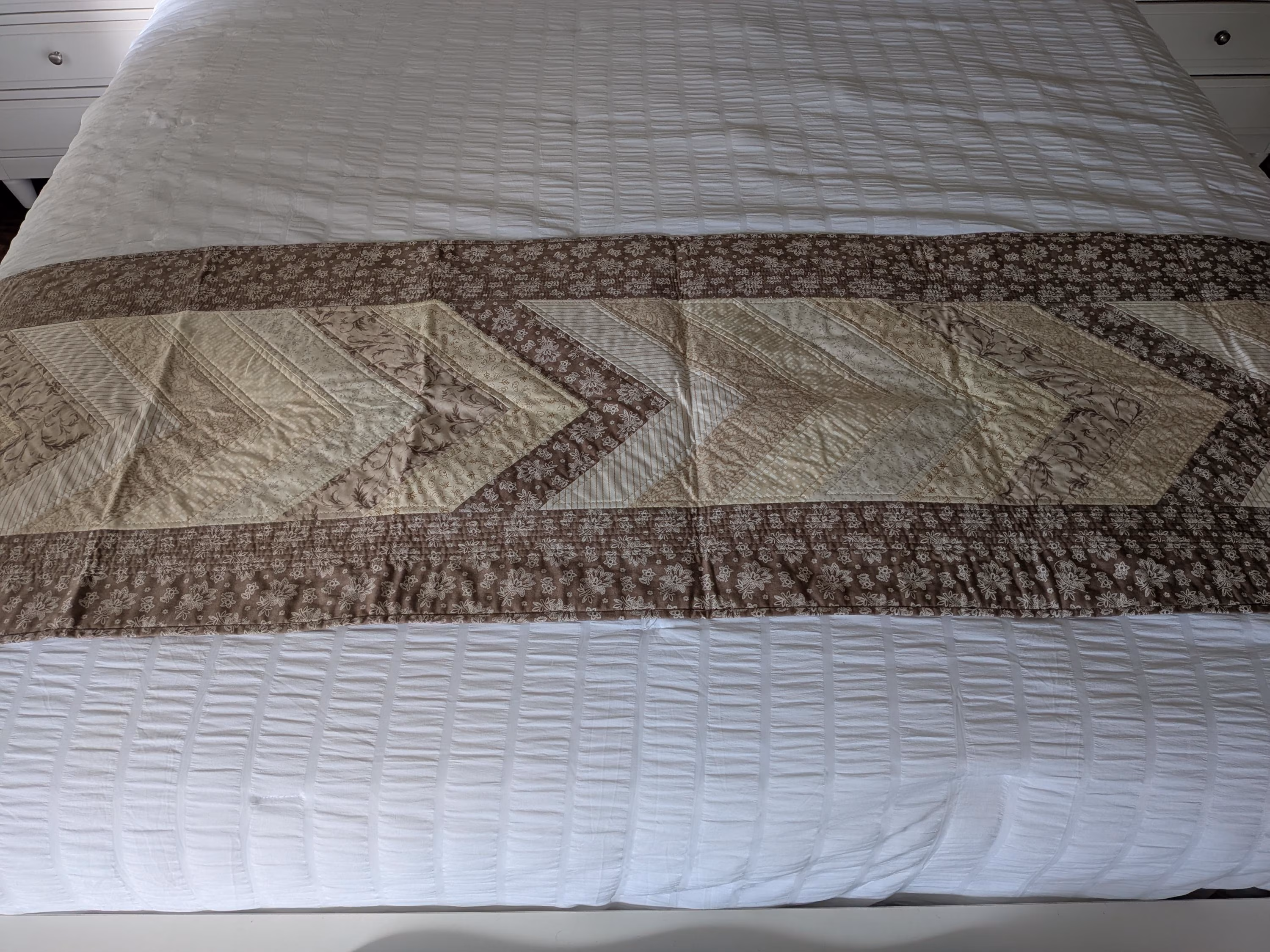 Long quilted runner