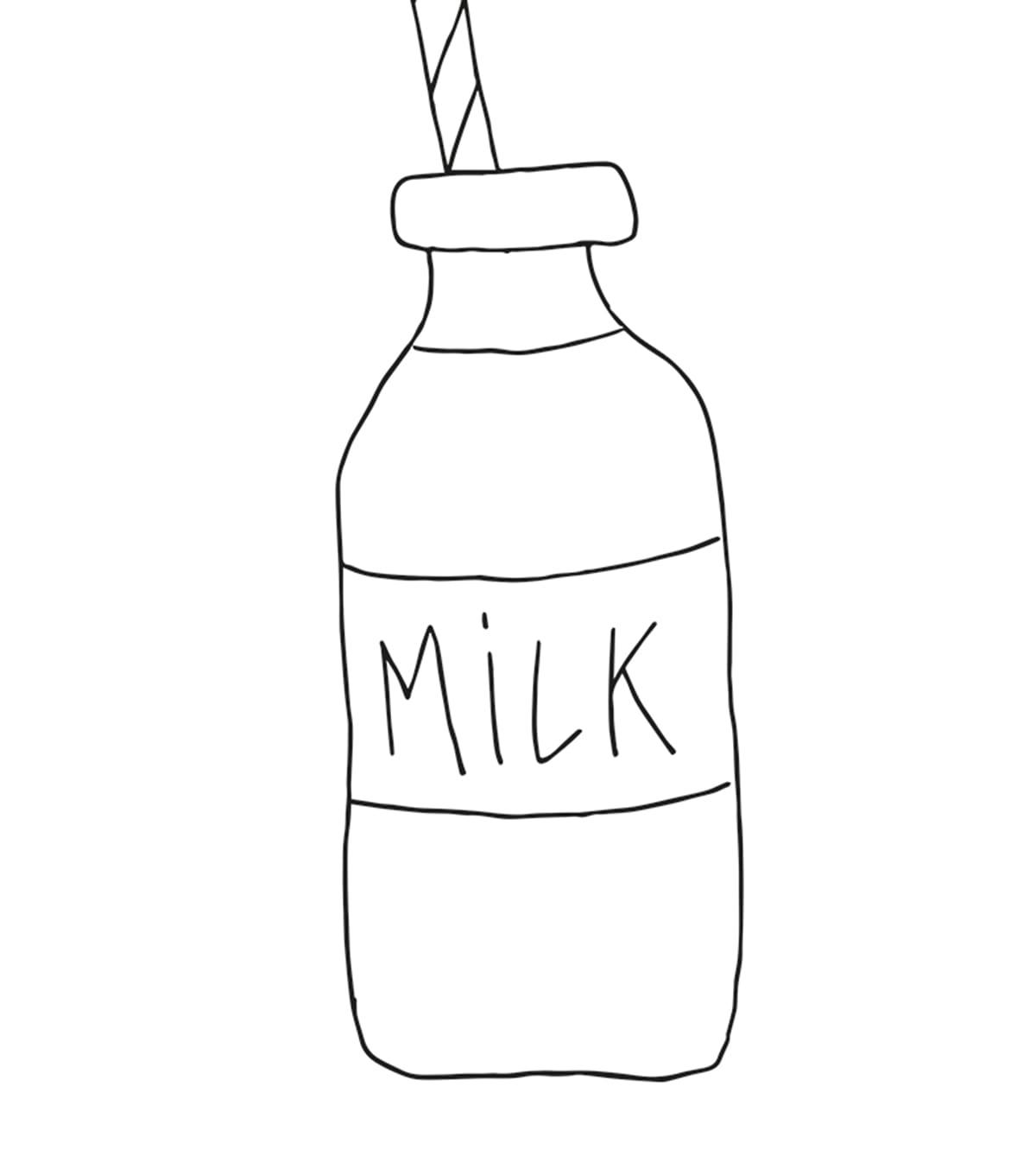 BACK TO SCHOOL - Affiche Milk en Papier Noir