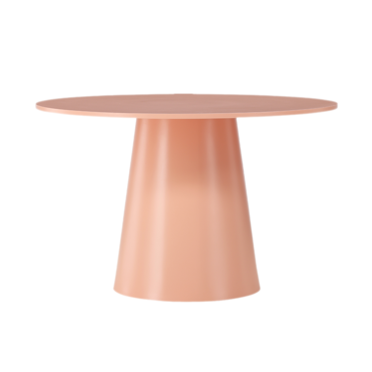 Nest living Trude Houten Eettafel Zacht Roze - Ø 120 cm