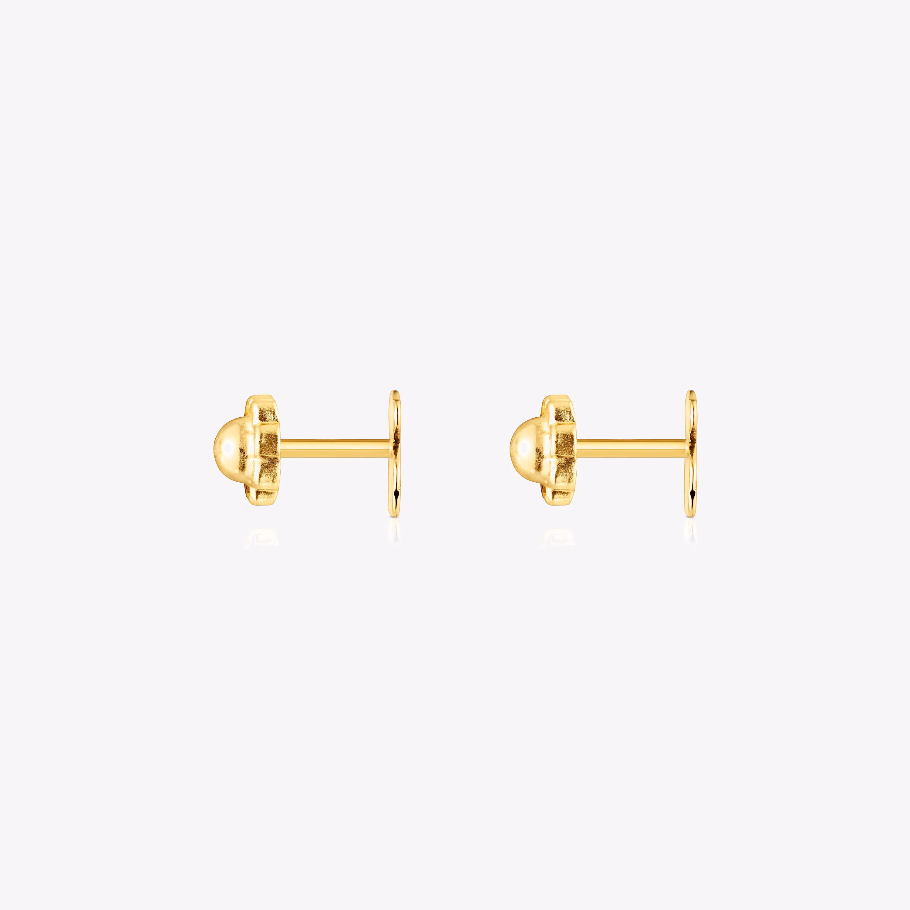 Pendientes de oro motivo oso 0,5cm. Baby TOUS