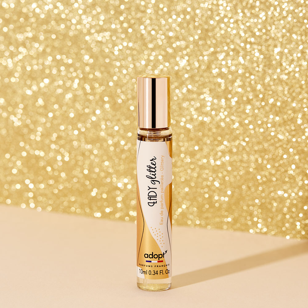 Lady glitter - Gold editionEau de parfum pailletée 10 ml