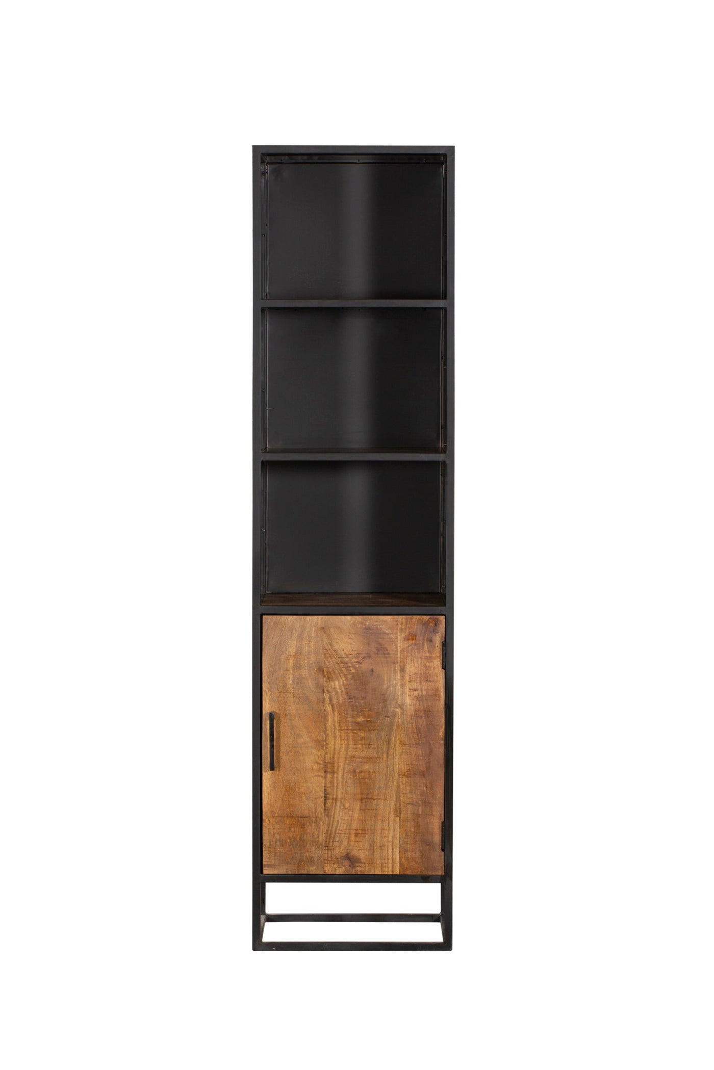 StarFurn Boekenkast Oakland - Zwart Hout - 50x40x200cm
