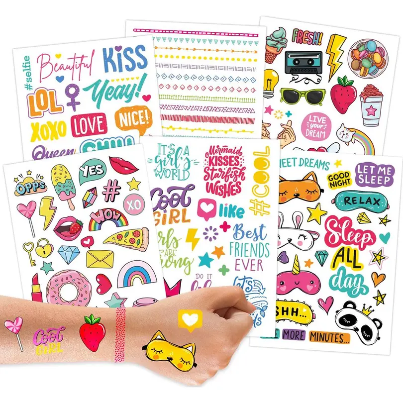 Sticker 6er-Set Summerjam